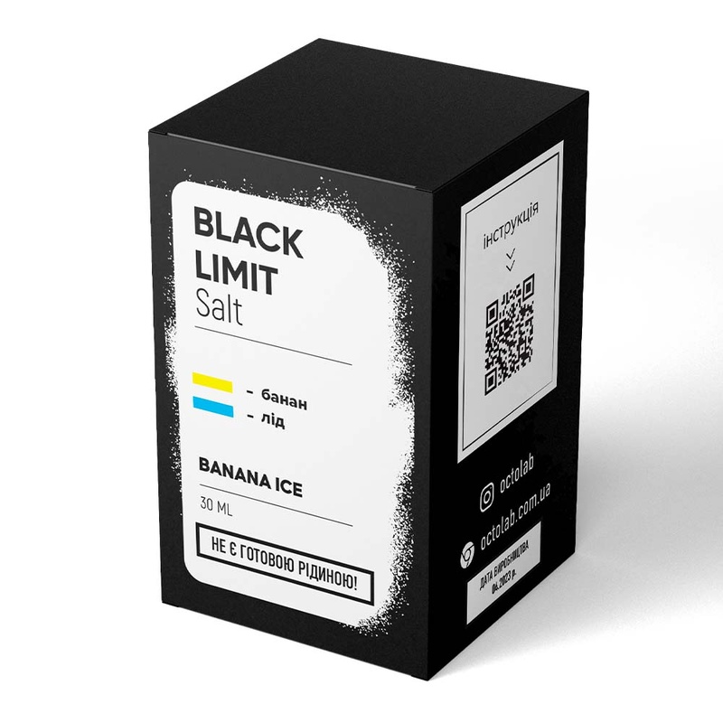 Набор Black Limit Banana Ice, 30 мл