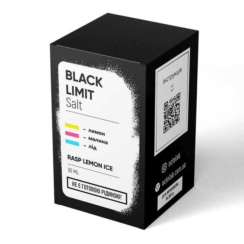 Набор Black Limit Rasp Lemon Ice, 30 мл
