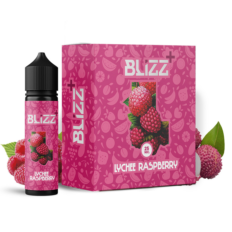 Набір Blizz Plus Lychee Raspberry, 60 мл