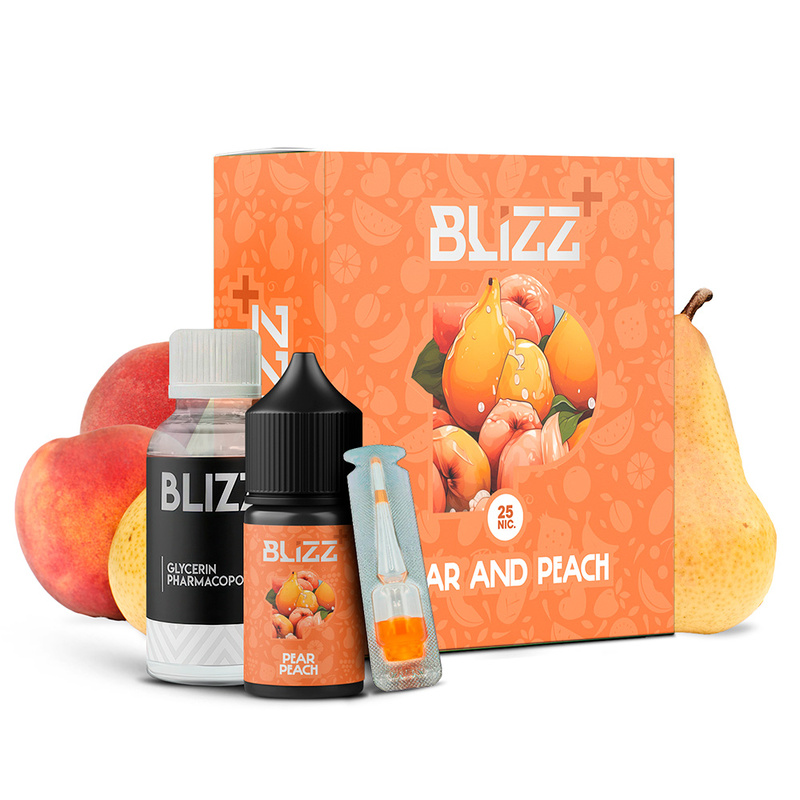Набор Blizz Plus Pear and Peach, 30 мл