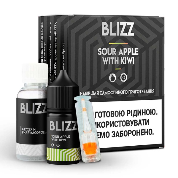 Набор Blizz Sour Apple with Kiwi, 30 мл