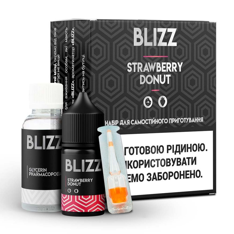 Набір Blizz Strawberry Donut, 30 мл