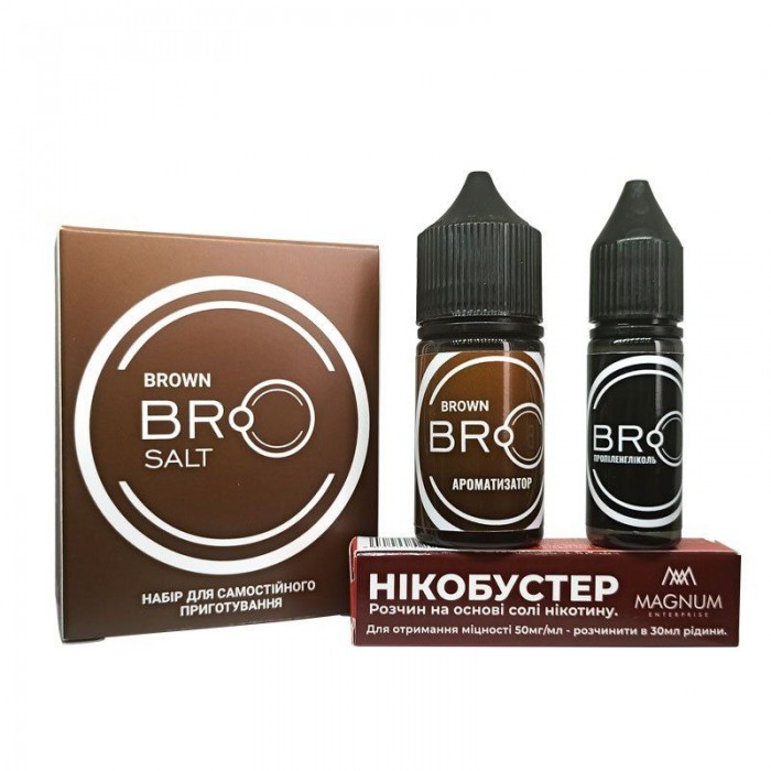 Набір BRO Salt Brown, 30 мл
