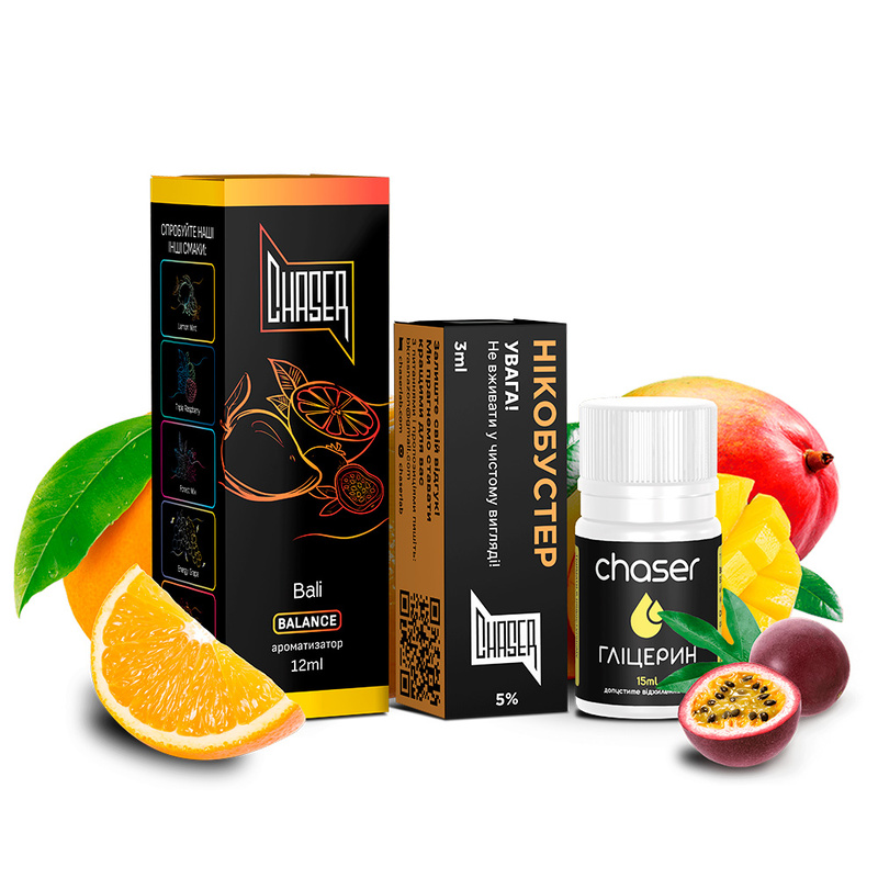 Набор Chaser Black Bali, 30 мл