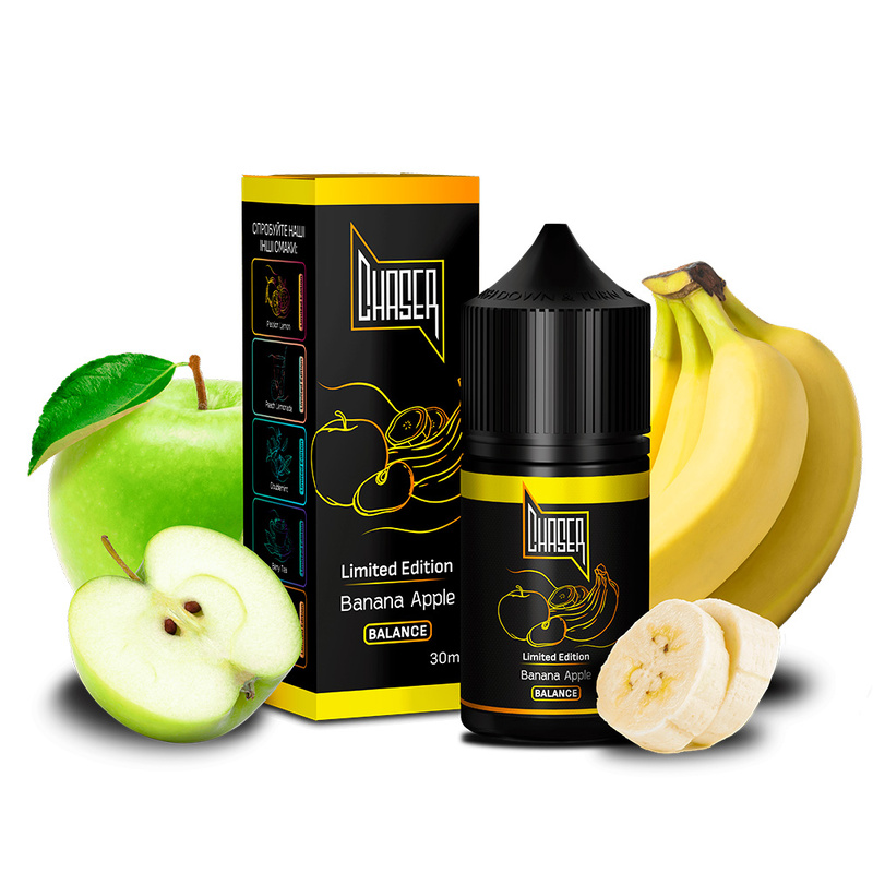 Набор Chaser Black Banana Apple, 30 мл