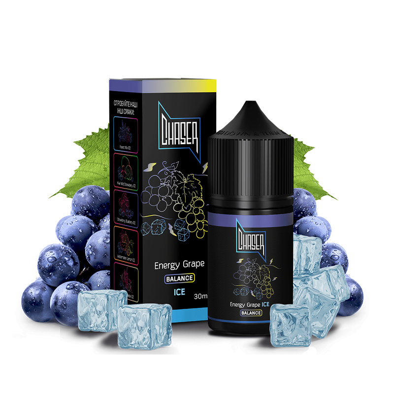 Набор Chaser Black Ice Grape Energy, 30 мл