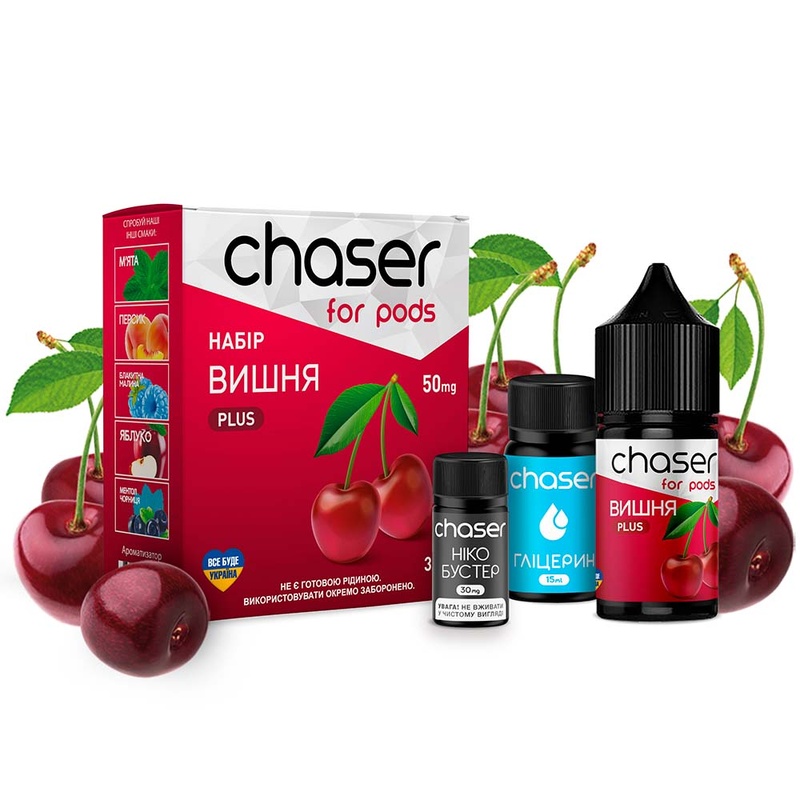 Набор Chaser For Pods Вишня, 30 мл - 1
