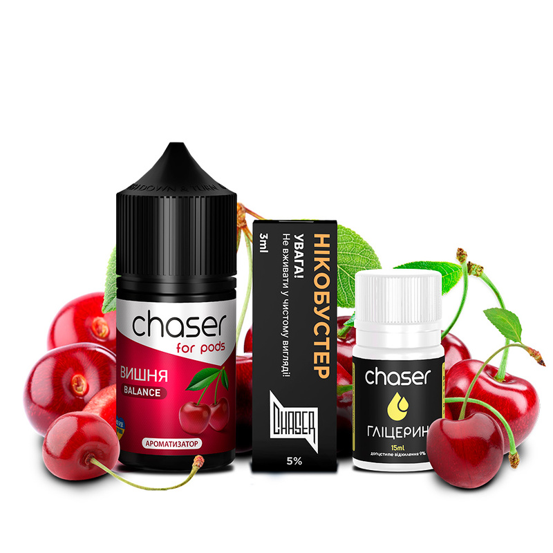 Набор Chaser For Pods Вишня, 30 мл