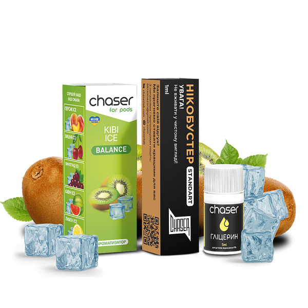 Набор Chaser For Pods Ice Ківі, 10 мл