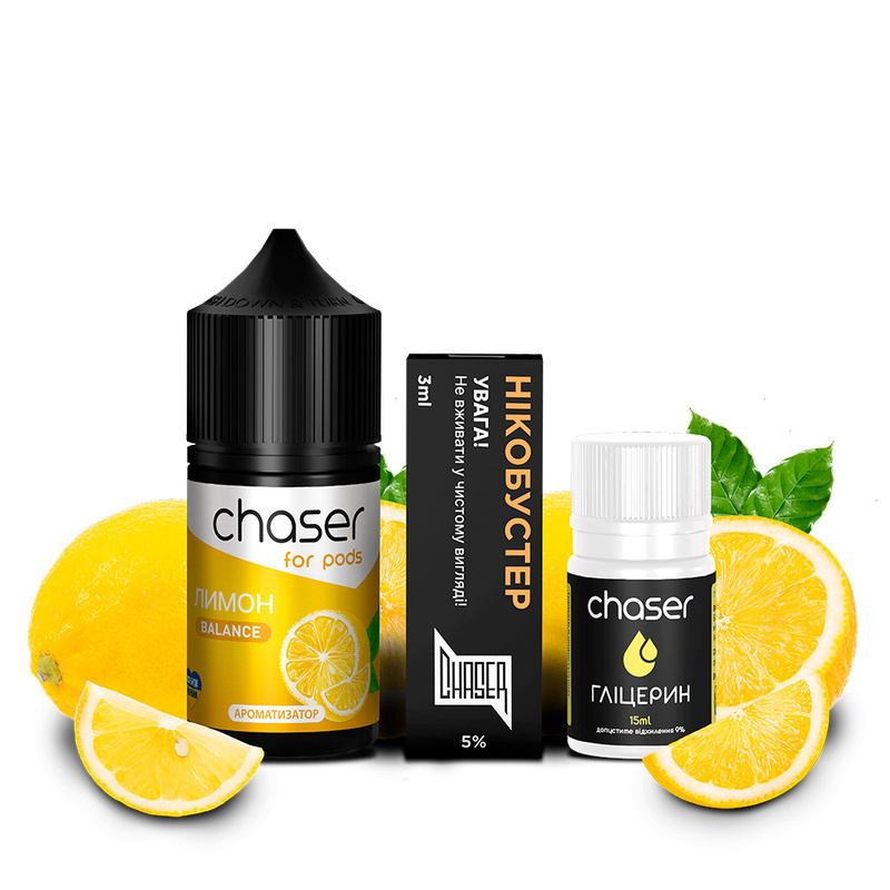 Набір Chaser For Pods Лимон, 30 мл