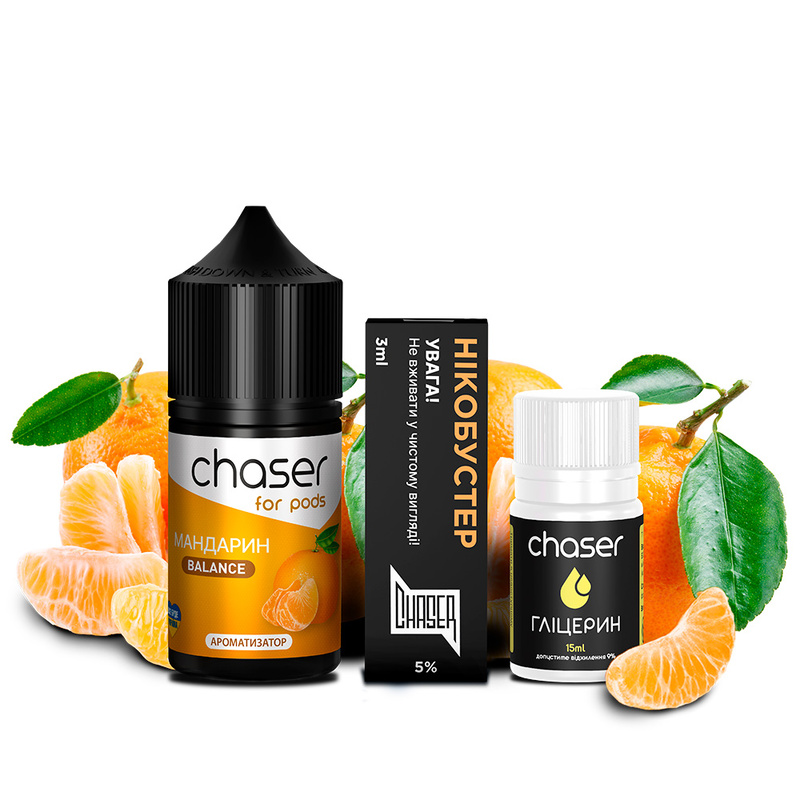 Набор Chaser For Pods Мандарин, 30 мл
