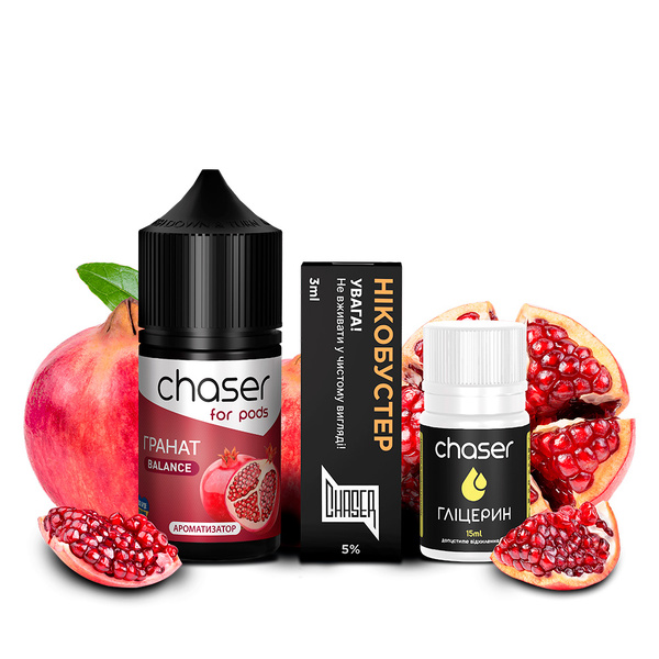Набор Chaser For Pods Гранат, 30 мл