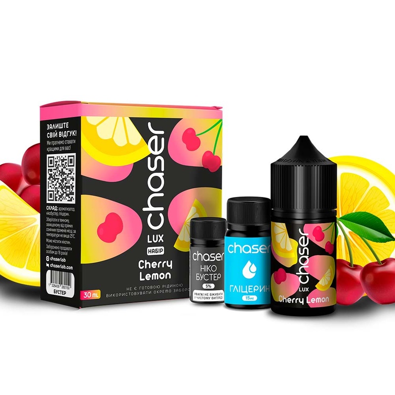 Набір Chaser LUX Cherry Lemon, 30 мл - 1
