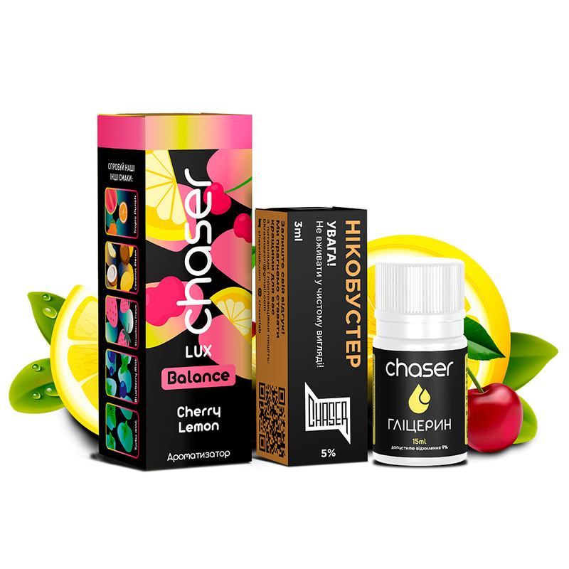 Набір Chaser LUX Cherry Lemon, 30 мл