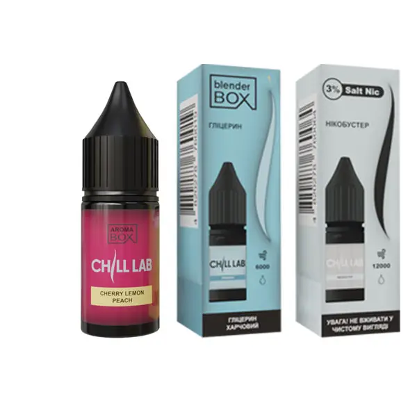 Набор Chill Lab Cherry Lemon Peach, 30 мл