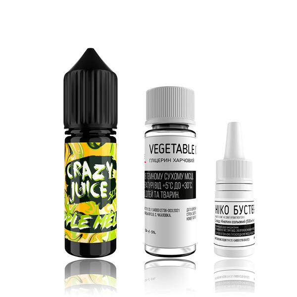 Набор Crazy Juice Apple Melon, 15 мл
