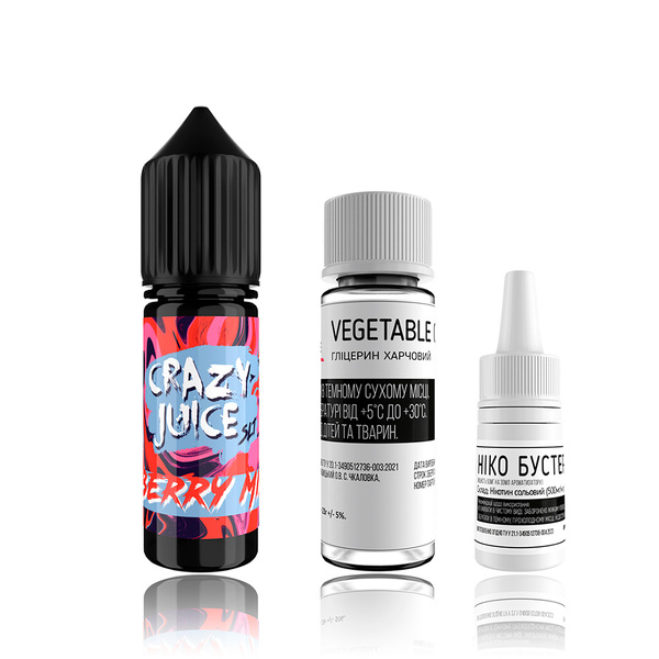 Набор Crazy Juice Berry Mix, 15 мл