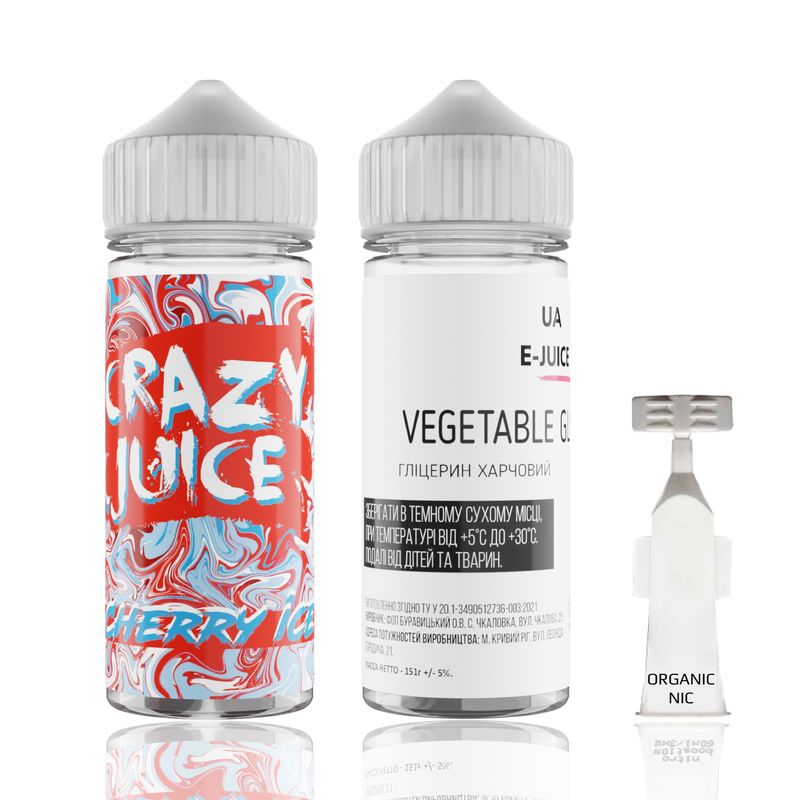 Набор Crazy Juice Cherry Ice, 120 мл
