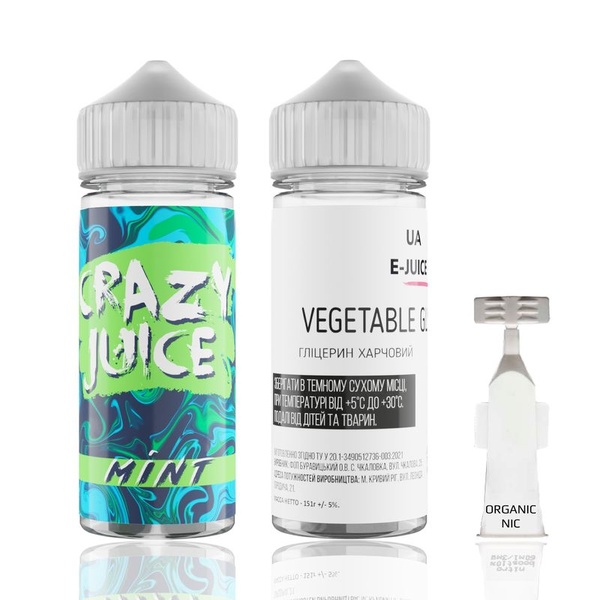 Набор Crazy Juice Mint, 120 мл