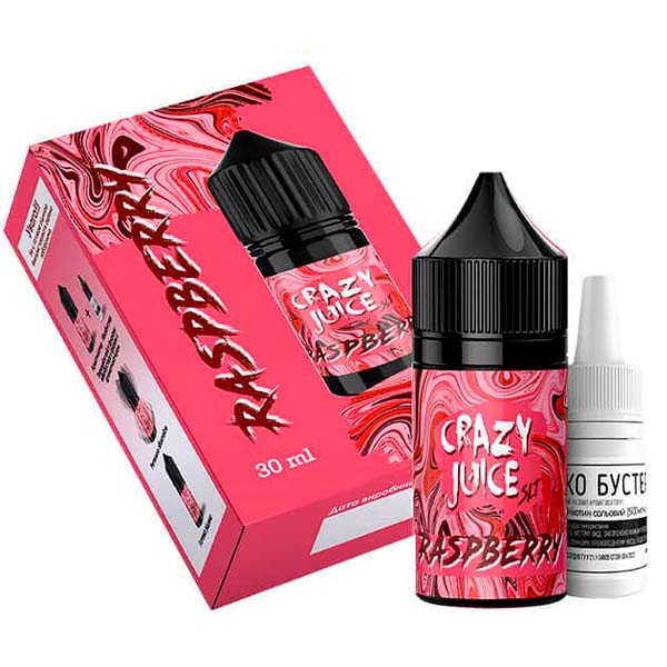 Набор Crazy Juice Raspberry, 30 мл