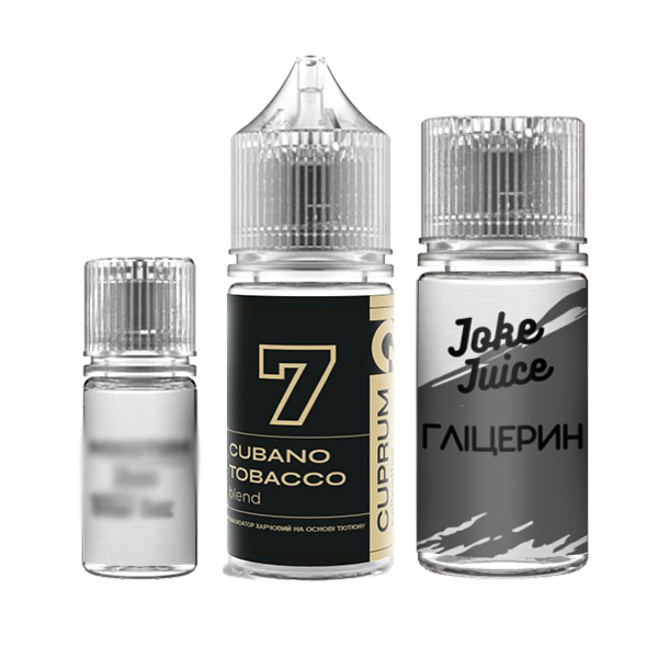 Набір Cuprum Collection Cubano Tobacco Blend, 30 мл