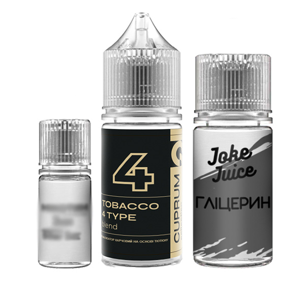 Набор Cuprum Collection Tobacco 4 Type Blend, 30 мл