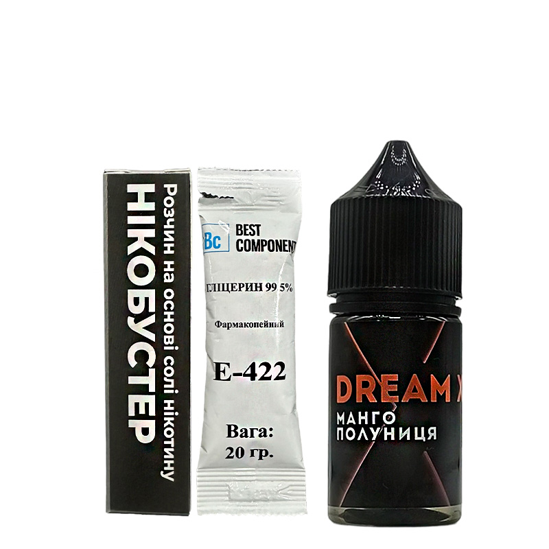 Набор Dream X Манго Полуниця, 30 мл - 2