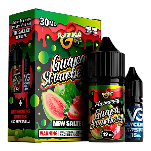 Набор Flamingo Guava Strawberry, 30 мл