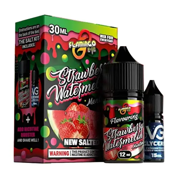 Набор Flamingo Strawberry Watermelon, 30 мл