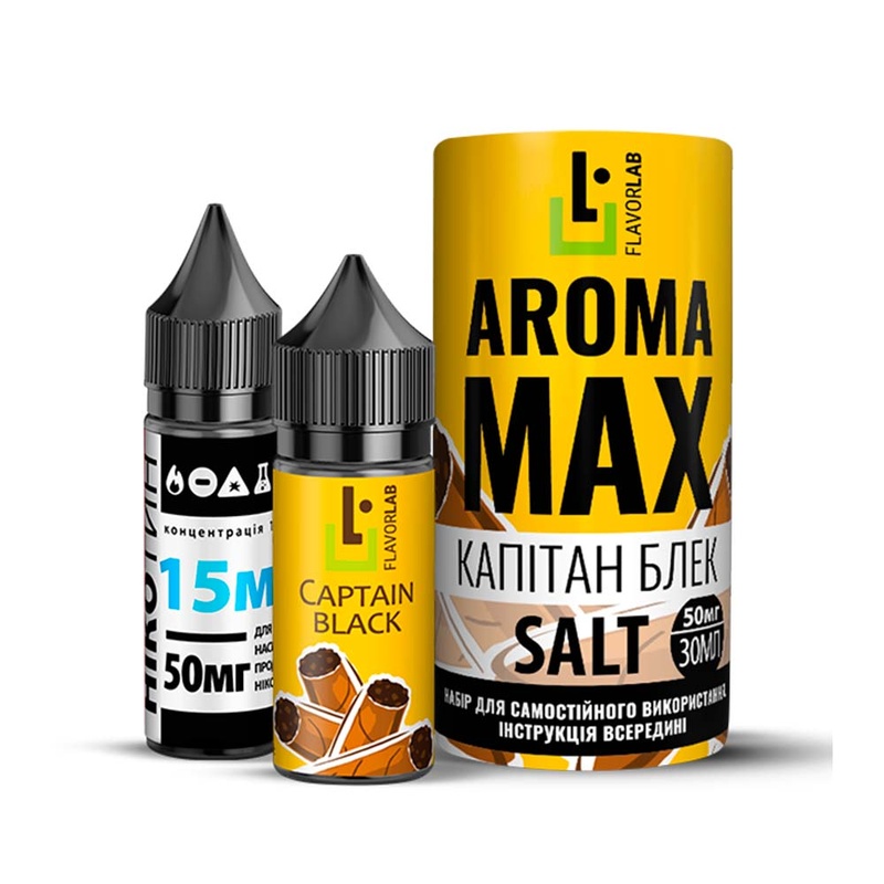 Набір Flavorlab Aroma MAX Капітан Блек, 30 мл