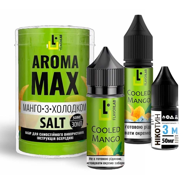 Набор Flavorlab Aroma MAX Манго с холодком, 30 мл