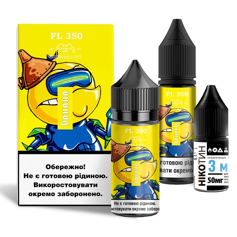 Набор Flavorlab FL350 Banana Ice, 30 мл