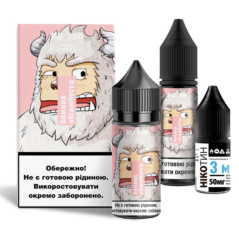 Набір Flavorlab FL350 Banana Strawberry, 30 мл