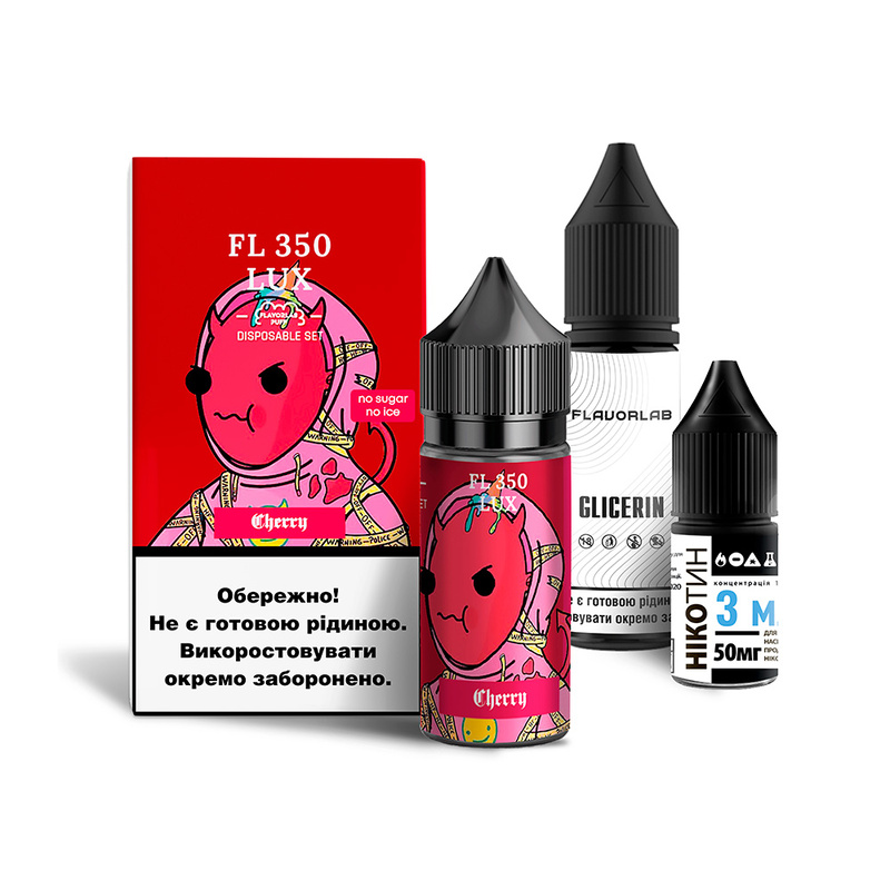 Набор Flavorlab FL350 LUX Cherry, 30 мл
