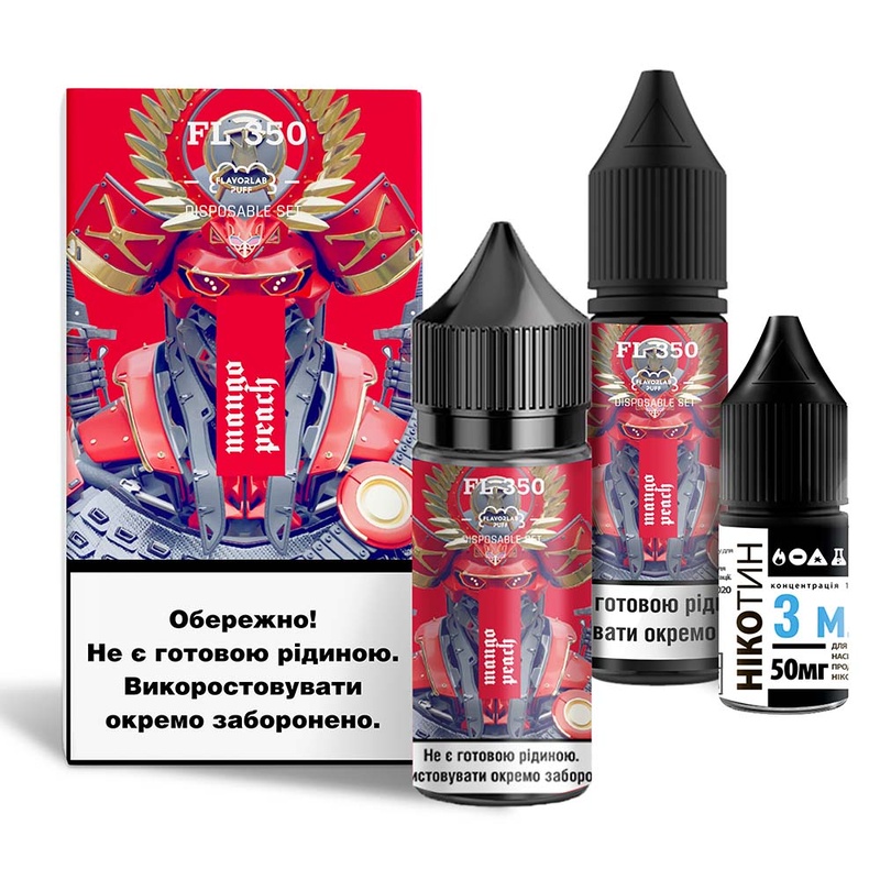 Набір Flavorlab FL350 Mango Peach, 30 мл