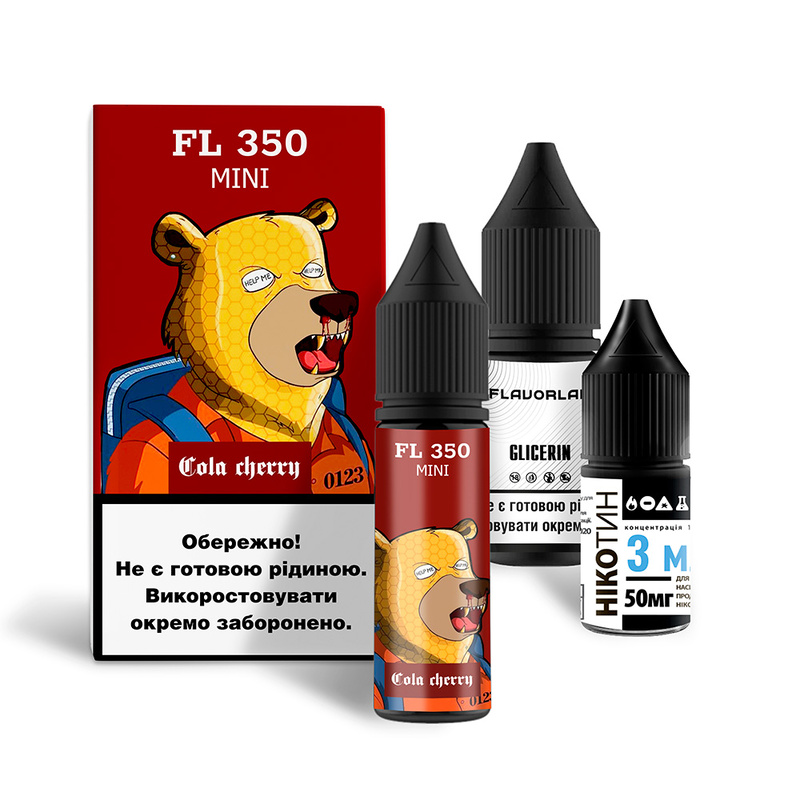 Набор Flavorlab FL350 mini Cola Cherry, 15 мл