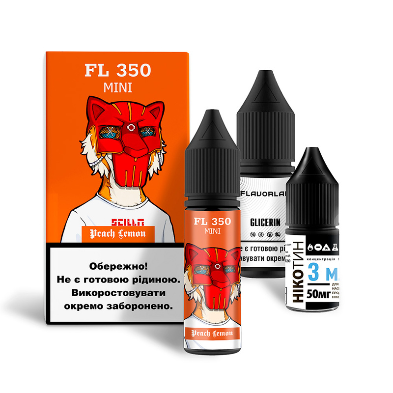 Набор Flavorlab FL350 mini Peach Lemon, 15 мл