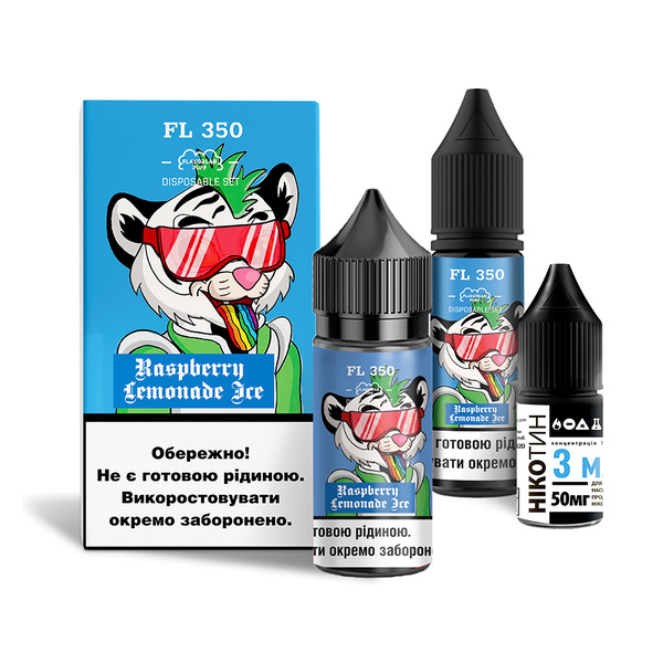 Набор Flavorlab FL350 Raspberry Lemonade Ice, 30 мл
