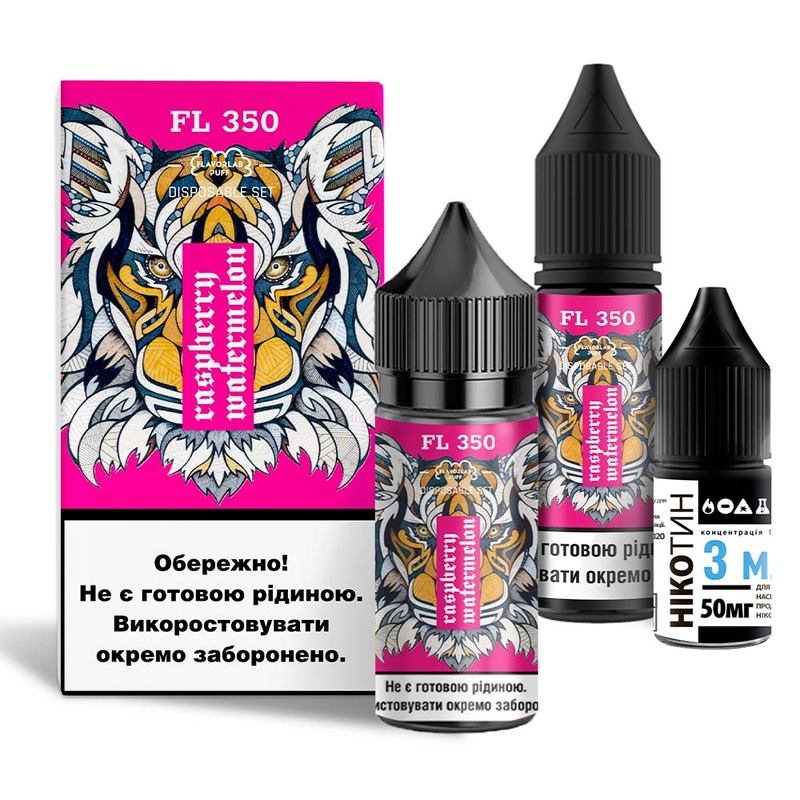 Набір Flavorlab FL350 Raspberry Watermelon, 30 мл