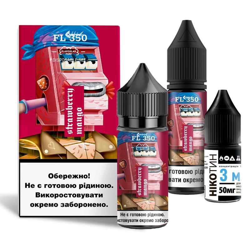 Набор Flavorlab FL350 Strawberry Mango, 30 мл