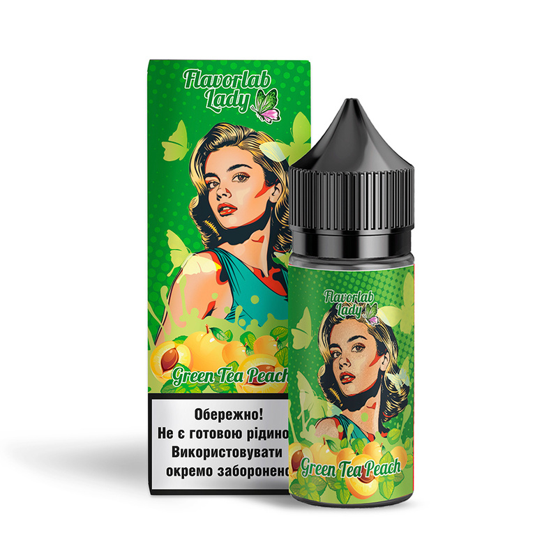 Набір Flavorlab Lady Green Tea Peach, 30 мл - 1