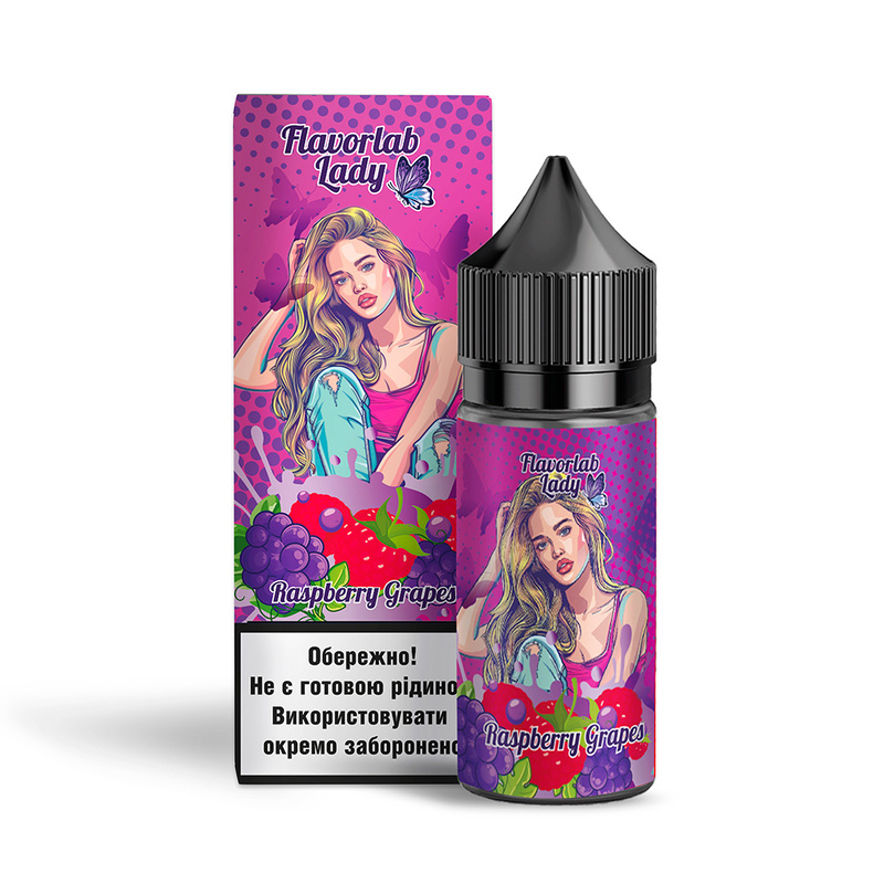 Набор Flavorlab Lady Raspberry Grapes, 30 мл - 1