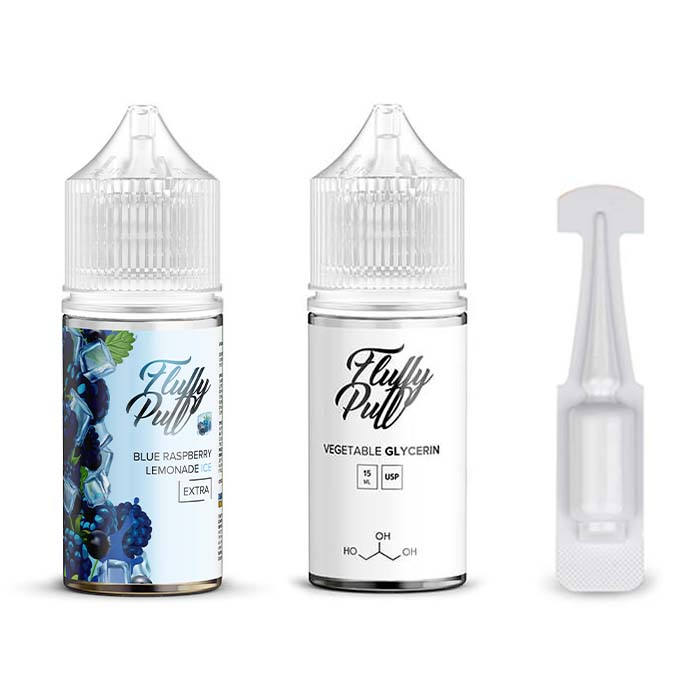 Набор Fluffy Puff Blue Raspberry Lemonade Ice, 30 мл