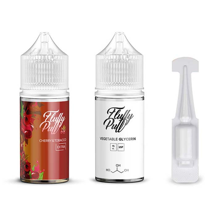 Набор Fluffy Puff Cherry Tobacco, 30 мл