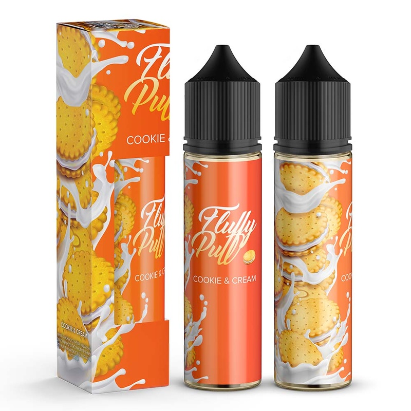 Набір Fluffy Puff Cookies Cream, 60 мл