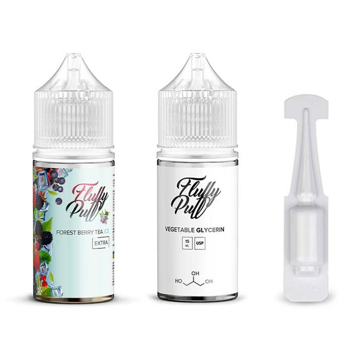 Набор Fluffy Puff Forest Berry Tea Ice, 30 мл