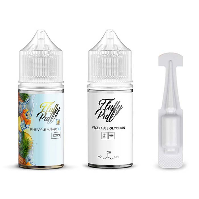 Набір Fluffy Puff Pineapple Mango Ice, 30 мл
