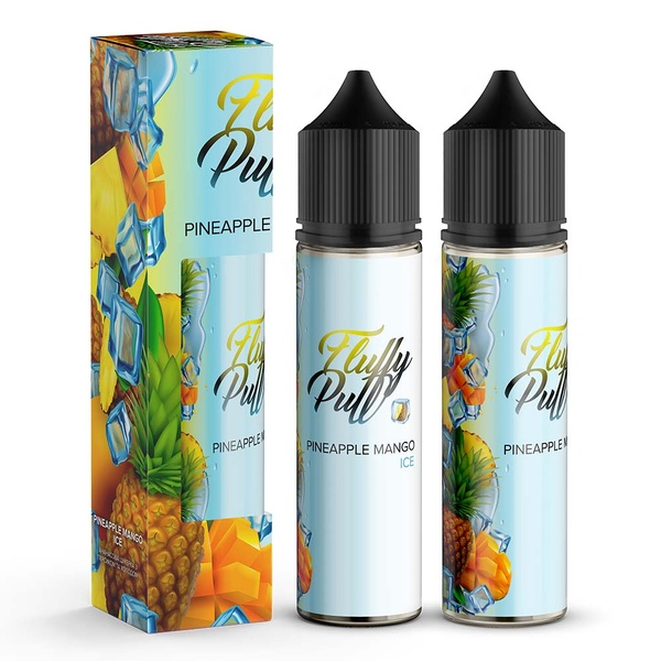 Набор Fluffy Puff Pineapple Mango Ice, 60 мл