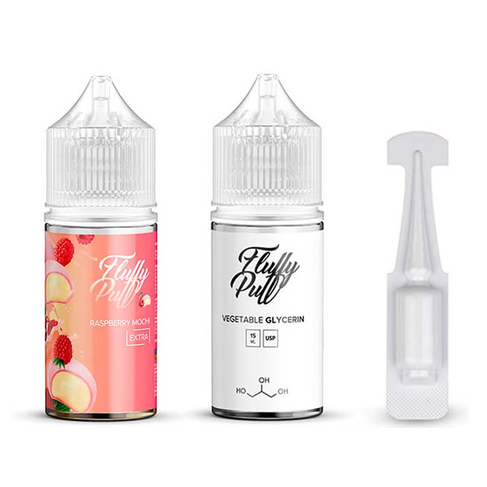 Набір Fluffy Puff Raspberry Mochi, 30 мл