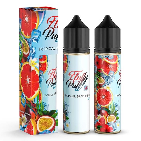 Набор Fluffy Puff Tropical Grapefruit Ice, 60 мл